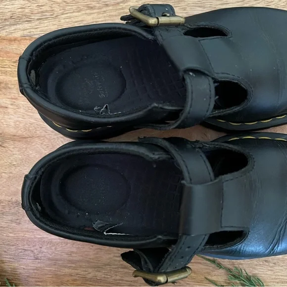 Dr. Martens Black Mary Jane Shoes - Picture 7 of 13
